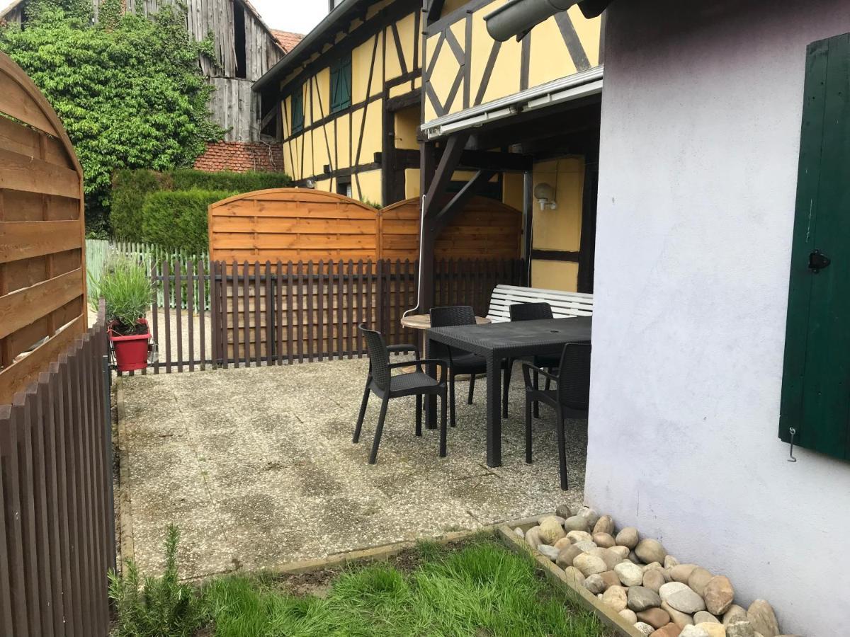 Gite Plain-Pied Avec Jardin Du Centre Alsace Ebersheim Ngoại thất bức ảnh